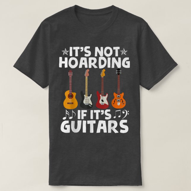 Camiseta Los Guitaristas No Son Alojamiento Si Es Guitarra  (Diseño del anverso)