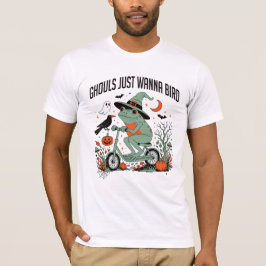 Camiseta Los Gulosos Solo Quieren Ver Pájaros Rana Divertid