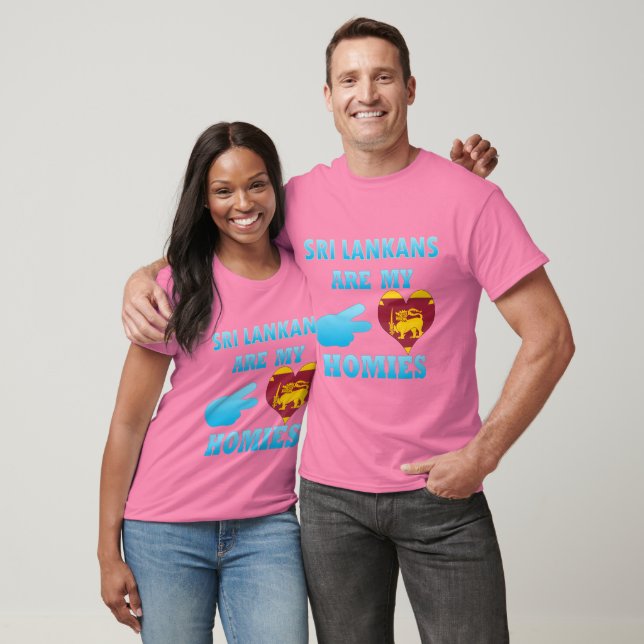 Camiseta Los habitantes de Sri Lanka son mis hogares (Unisexo)