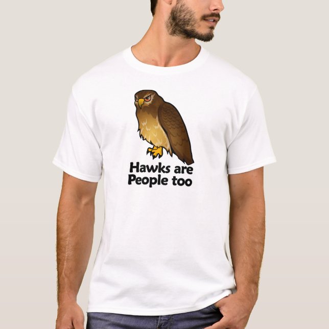 Camiseta Los halcones son gente también (Anverso)