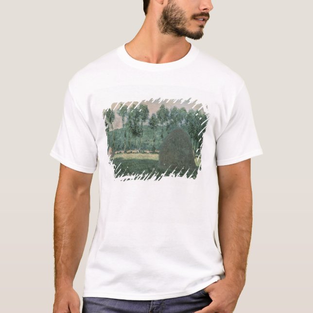Camiseta Los Haystacks de Claude Monet el | acercan a (Anverso)