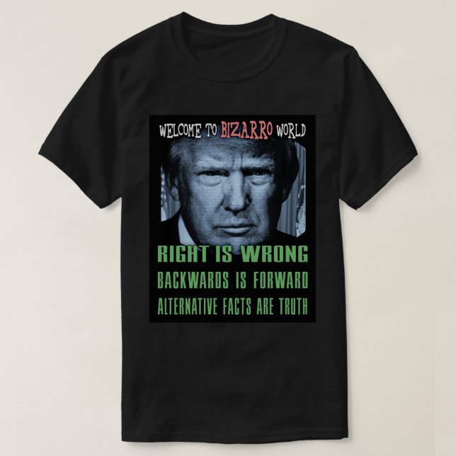 Camiseta Los hechos alternativos son la verdad - el anti-pr (Diseño del anverso)