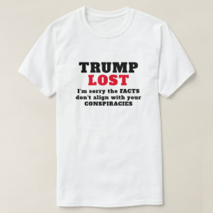 Camiseta Los hechos perdidos por Trump