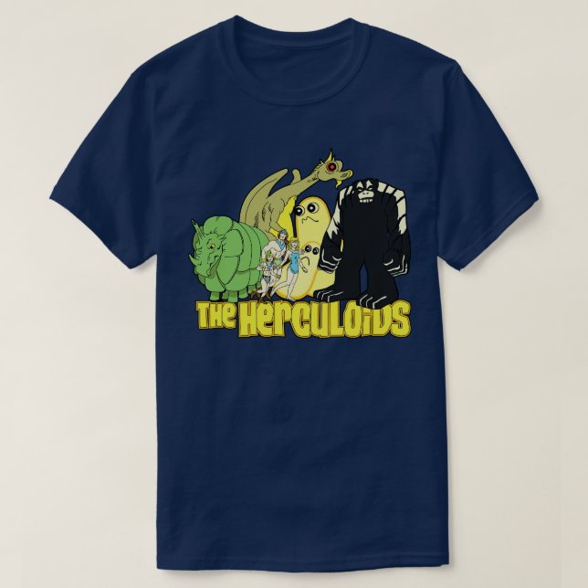 Camiseta Los Herculoides (Diseño del anverso)
