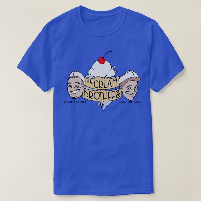 Camiseta Los Hermanos Cream (Diseño del anverso)