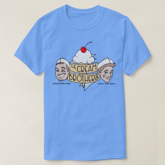 Camiseta Los Hermanos Cream (Diseño del anverso)