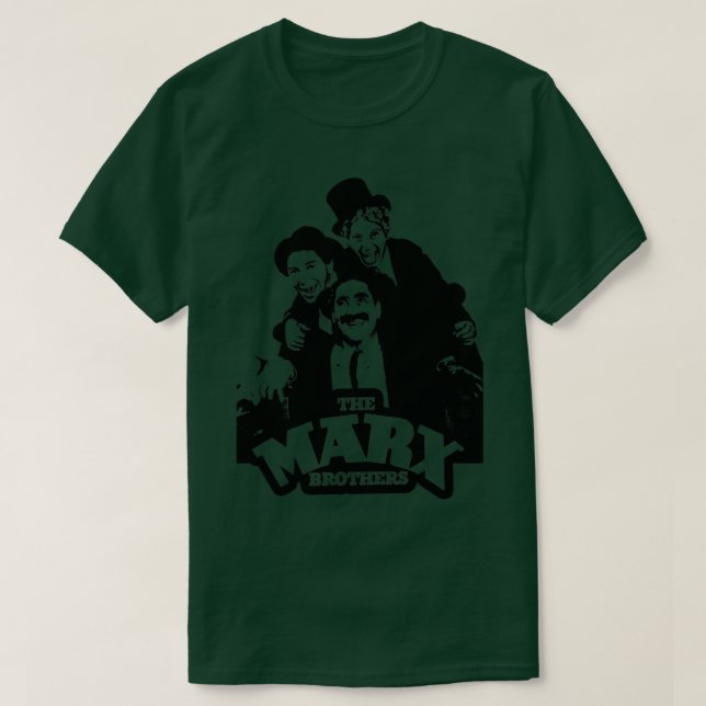 Camiseta Los hermanos Marx Groucho Harpo y Chico (Diseño del anverso)