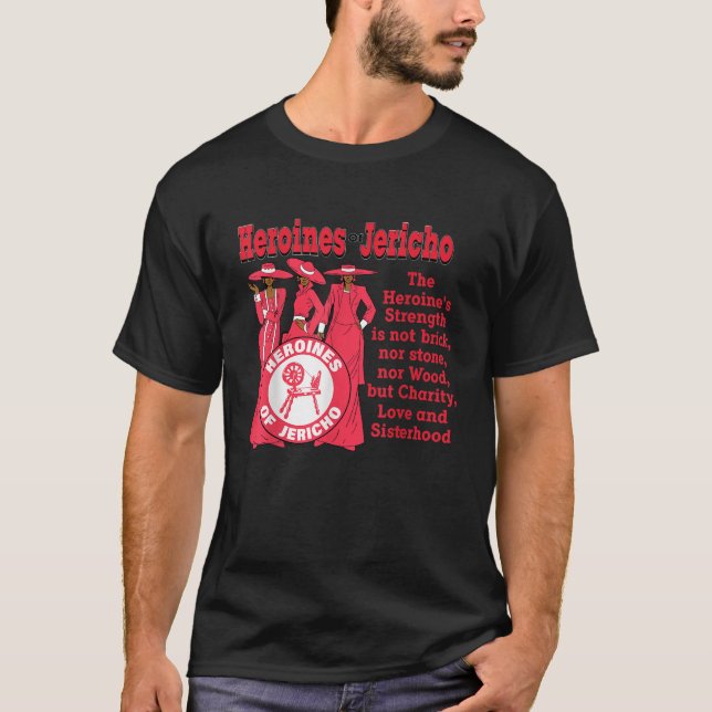 Camiseta Los héroes de Jericó ordenan la estrella oriental  (Anverso)