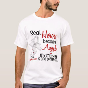 Camiseta Los héroes hacen cáncer de pulmón de la madre d