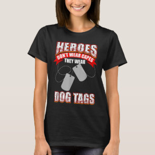 Camiseta Los Héroes No Llevan Capas Que Llevan Etiquetas De