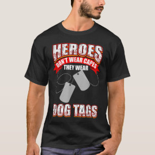 Camiseta Los Héroes No Llevan Capas Que Llevan Etiquetas De