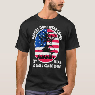 Camiseta Los Héroes No Llevan Capas Que Llevan Etiquetas De