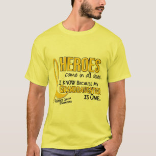 Camiseta Los héroes todos del cáncer de la niñez clasifi