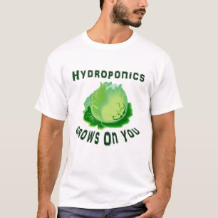 Camiseta Los Hidroponicos Creen En La Lechuga