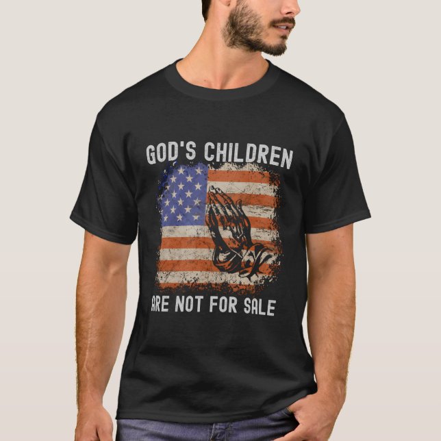Camiseta Los Hijos De Dios No Se Venden (Anverso)