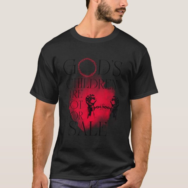 Camiseta Los Hijos De Dios No Se Venden Para La Familia Inf (Anverso)