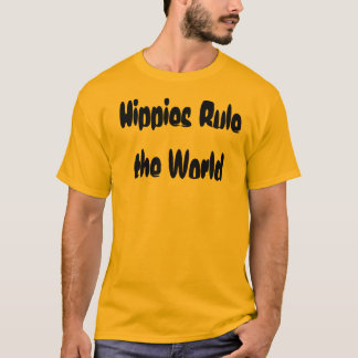 Camiseta Los hippies gobiernan el mundo