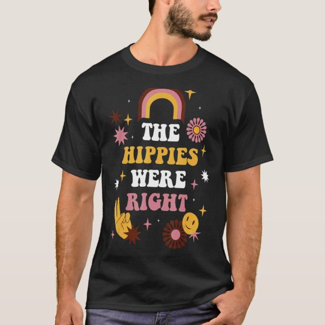 Camiseta Los hippies tenían razón (Anverso)