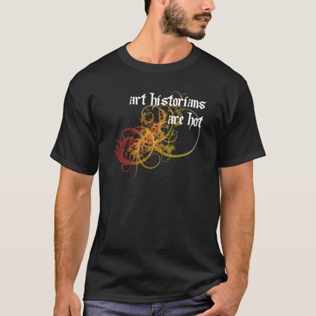 Camiseta Los historiadores de arte son calientes (Anverso)