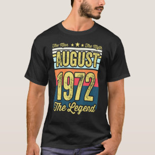 Camiseta Los hombres 49 años El hombre el mito la leyenda A