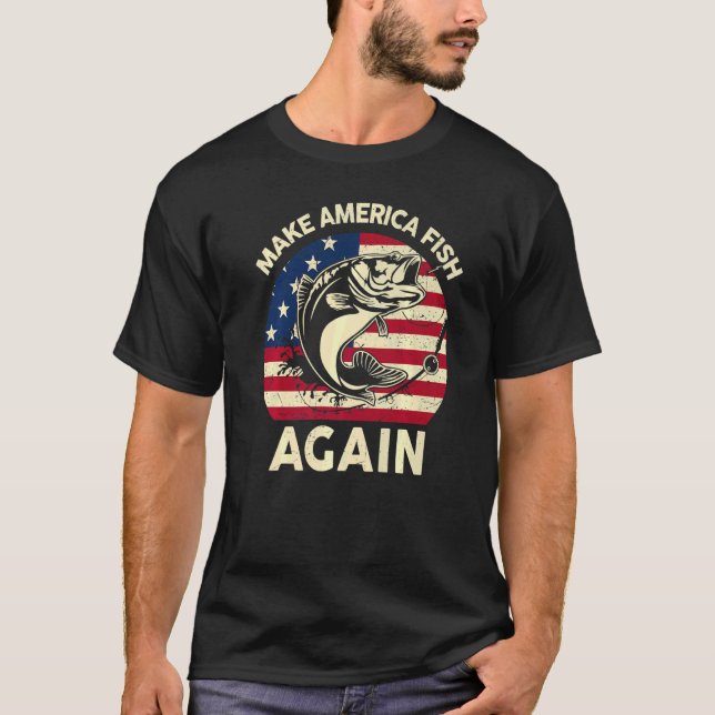 Camiseta Los Hombres 4 De Julio Hacen Que Estados Unidos Vu (Anverso)