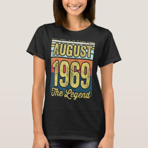 Camiseta Los Hombres 52 Años El Hombre El Mito La Leyenda A
