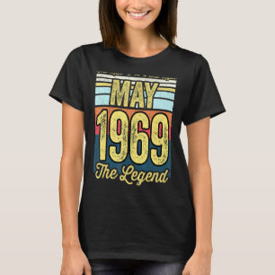 Camiseta Los hombres 52 años El hombre el mito la leyenda p