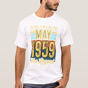Camiseta Los hombres 62 años El hombre el mito la leyenda p
