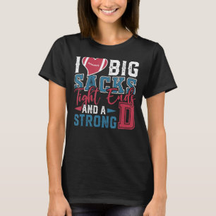 Camiseta Los hombres a los que amo los grandes sacos termin