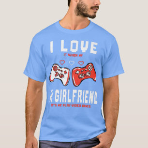 Camiseta Los Hombres A Los Que Me Encanta Cuando Mi Novia M