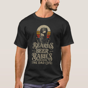 Camiseta Los Hombres Abarcan Cervezas Y Bebés Retro La Vida