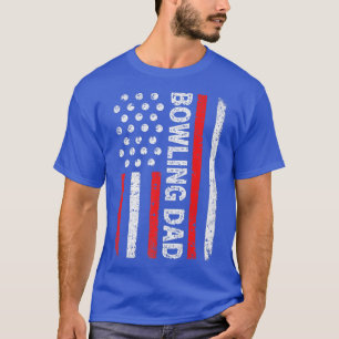 Camiseta Los hombres abuchean a papá, bandera estadounidens