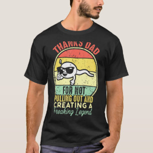 Camiseta Los Hombres Agradecen A Papá Por No Salir Y Crear