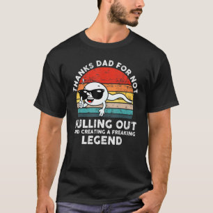 Camiseta Los Hombres Agradecen A Papá Por No Salir Y Crear