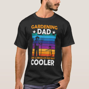 Camiseta Los Hombres Ajardinan A Papá Como Un Papá Corrient