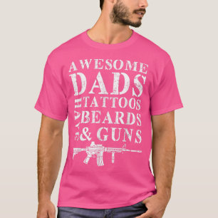 Camiseta Los hombres alucinantes tienen tatuajes y barbas d