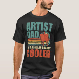 Camiseta Los Hombres Artizan A Papá Como Un Papá Común Pero