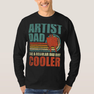 Camiseta Los Hombres Artizan A Papá Como Un Papá Común Pero