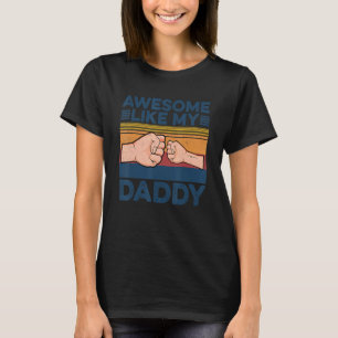 Camiseta Los Hombres Asombrosos Como Mi Papi Familia De Puñ