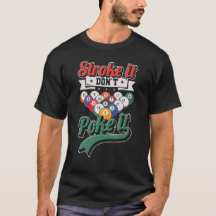 Camiseta Los hombres atacan la piscina de 8 bolas