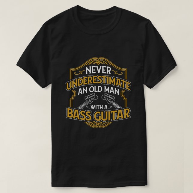 Camiseta Los Hombres Ayudan A Los Hombres Con Una Guitarra  (Diseño del anverso)