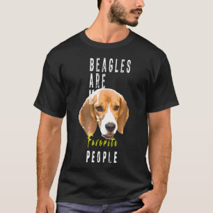 Camiseta Los hombres beagle son mi gente favorita