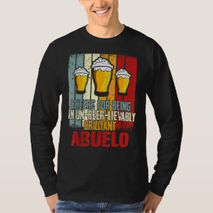 Camiseta Los Hombres Beben Saludos Por Ser Una Cerveza De L