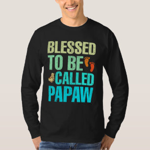 Camiseta Los Hombres Bendecidos De Ser Llamados Papaw Aweso