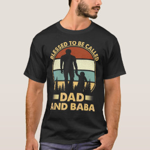 Camiseta Los Hombres Bendecidos Por Ser Llamados Papá Y Bab