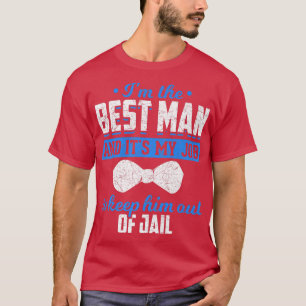Camiseta Los Hombres Boda Groom Soy El Mejor Bachelor Graci
