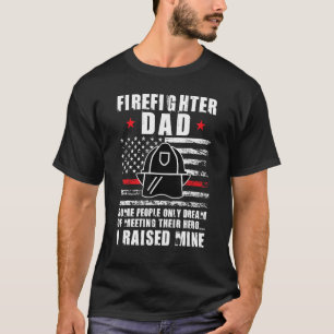 Camiseta Los hombres bomberos papá algunas personas solamen