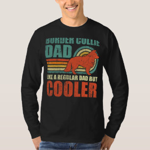 Camiseta Los Hombres Bordean A Su Padre Como Un Padre Regul