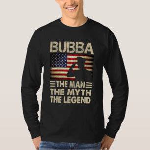 Camiseta Los Hombres Bubba El Hombre El Mito De La Leyenda 