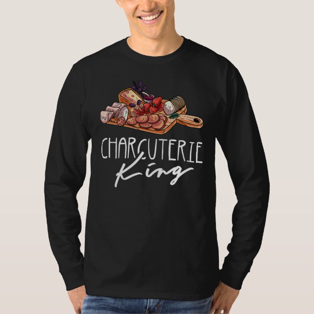 Camiseta Los Hombres Charcuterie King Su Y Sus Correspondie (Anverso)